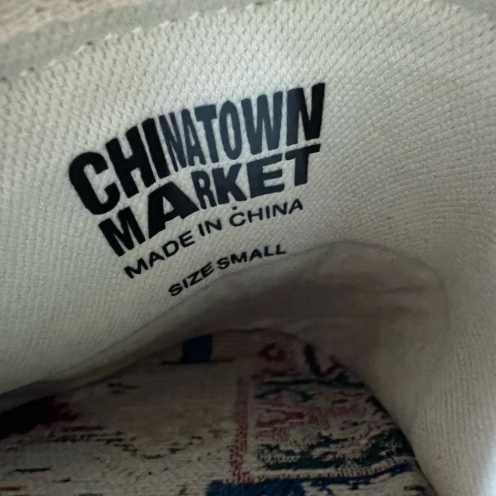 Chinatown Market Hotel‎ Slipper Tapestry Pattern Chunky Sole Slip On Small